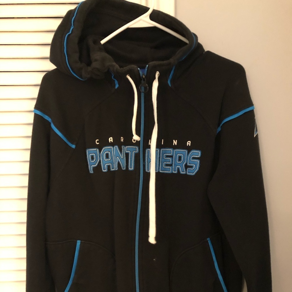 Panthers zip up hoodie